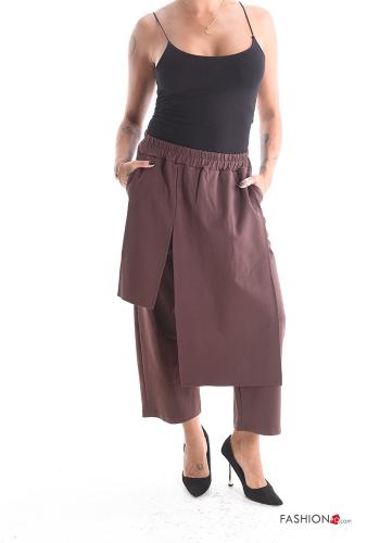 Pantalone asimmetrico con tasche con elastico - ph 5