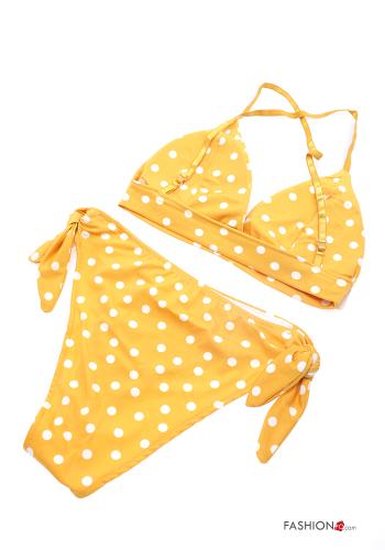 gepunktet Bikini mit Schleife - ph 2