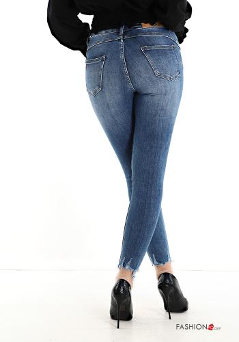 Jeans aus Baumwolle mit Taschen - ph 2