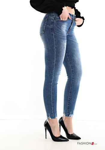 Jeans aus Baumwolle mit Taschen - ph 3