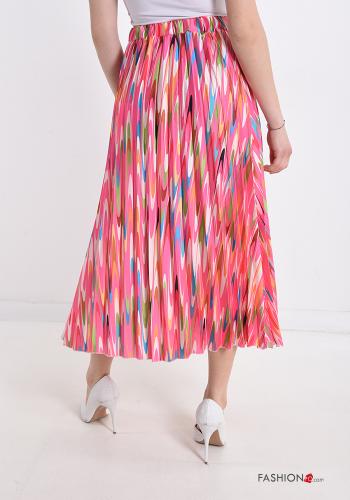 Multicoloured pleated Skirt - ph 2