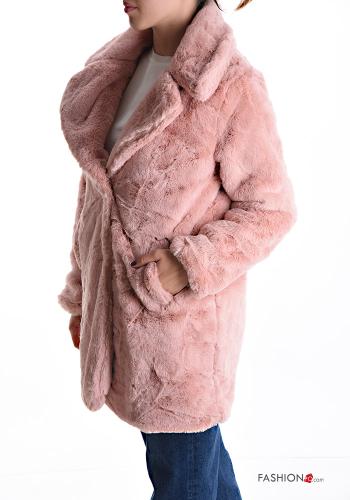 Coat with buttons with lining with pockets - ph 3