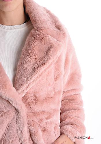 Coat with buttons with lining with pockets - ph 4