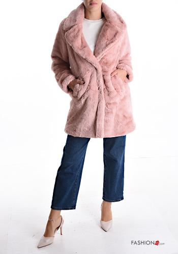 Coat with buttons with lining with pockets - ph 5