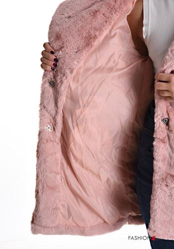 Coat with buttons with lining with pockets - ph 6