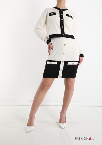 Tailleur con bottoni - ph 1