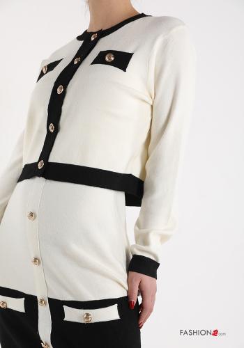 Tailleur con bottoni - ph 4