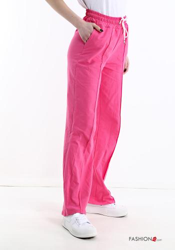 Pantalones deportivos con bolsillos con lazo - ph 3
