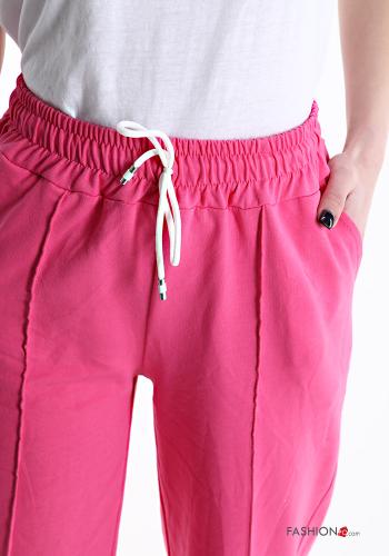 Pantalones deportivos con bolsillos con lazo - ph 4
