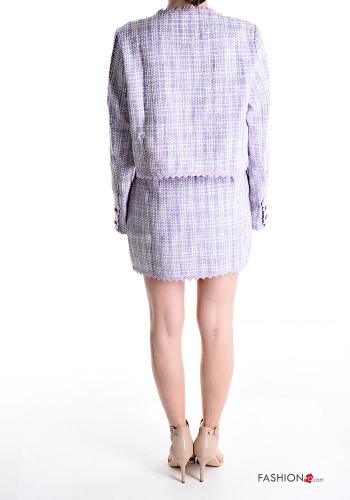 Tailleur in Cotone tipo “Chanel” con bottoni - ph 2