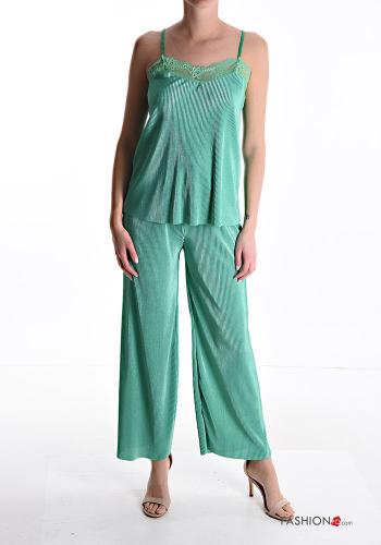 Conjunto con plisado encaje - ph 1