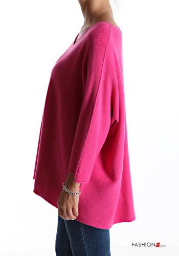 Maglione oversize scollo a V - ph 3