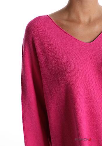 Maglione oversize scollo a V - ph 4