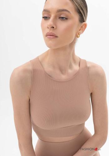 sleeveless mini seamless Top