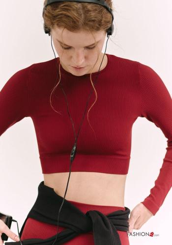 Ribbed long sleeve seamless Top - ph 1