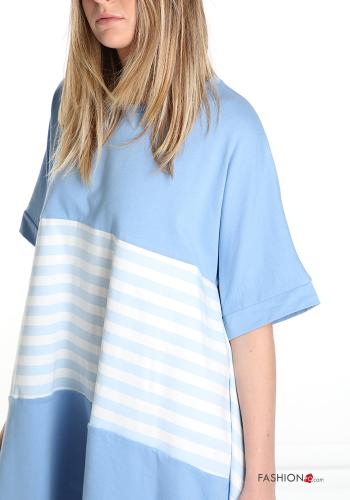 Robe en Coton Imprimé à rayures - ph 4