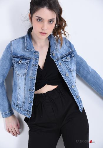 Giacca in Cotone  denim - ph 1