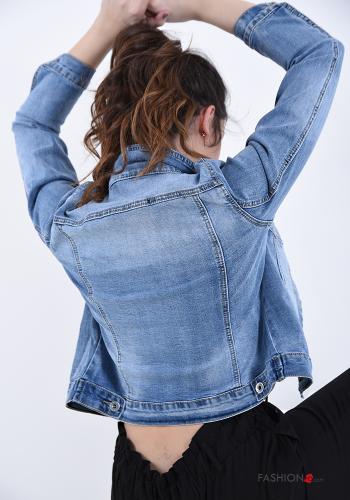 Giacca in Cotone  denim - ph 2