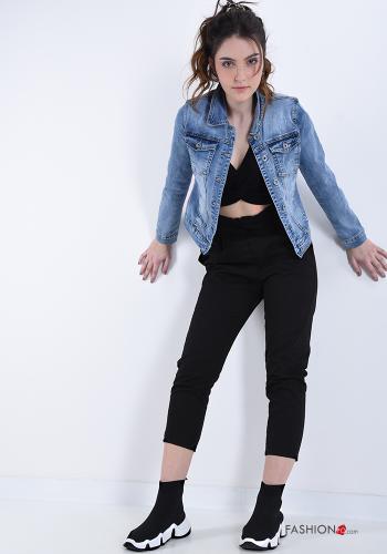 Giacca in Cotone  denim - ph 5