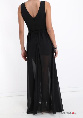 Robe Sans Manches encolure en V lurex - ph 2