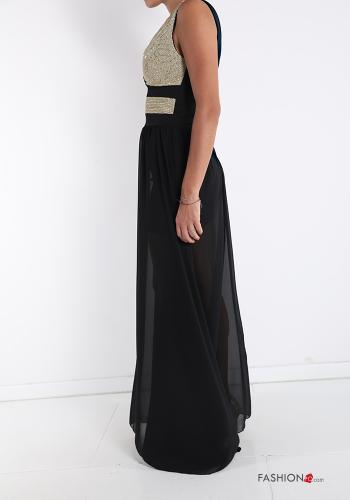 Robe Sans Manches encolure en V lurex - ph 3