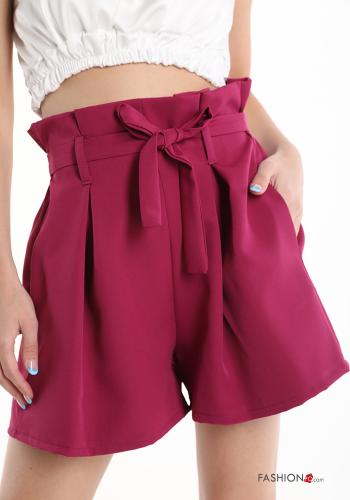Shorts with pockets with bow - ph 4