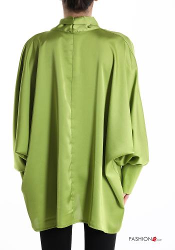 Satin Bluse mit Schleife - ph 2