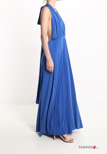 Sleeveless Dress with bow with v-neck - ph 3
