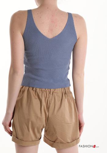 Top con bottoni scollo a V - ph 2