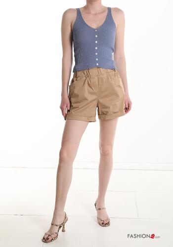 Top con bottoni scollo a V - ph 5
