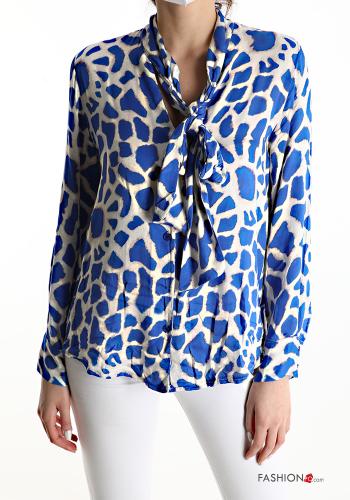 Blusa Padrão animal com laço - ph 1