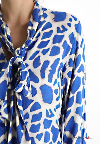 Blusa Padrão animal com laço - ph 4