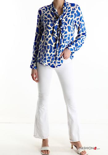 Blusa Padrão animal com laço - ph 5