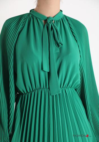 Robe plissé avec noeud - ph 4