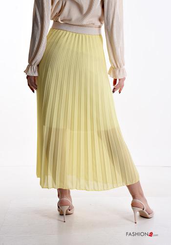 Gonna lurex plissé Longuette con elastico - ph 2
