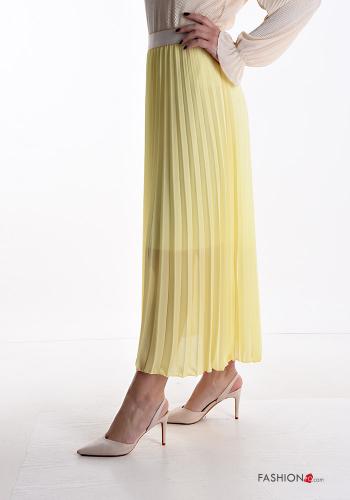 Gonna lurex plissé Longuette con elastico - ph 3