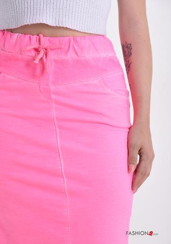 Gonna in Cotone midi con fiocco - ph 4