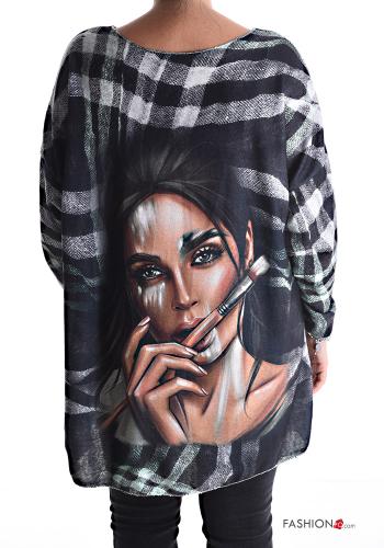 Patterned Long sleeved top - ph 2