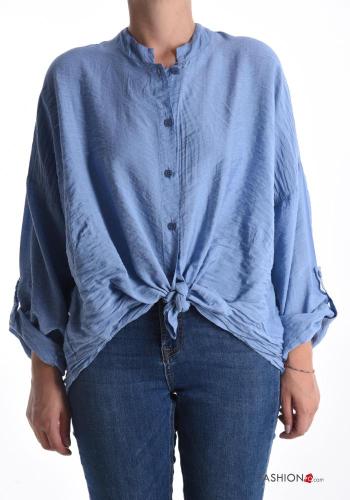 Camicia maniche lunghe con bottoni