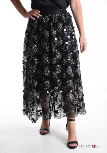 tulle Skirt with sequins with elastic - ph 1