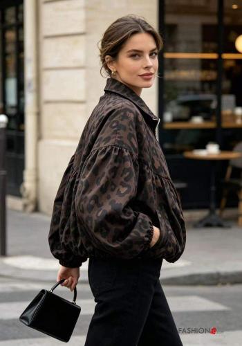 Animal motif Jacket