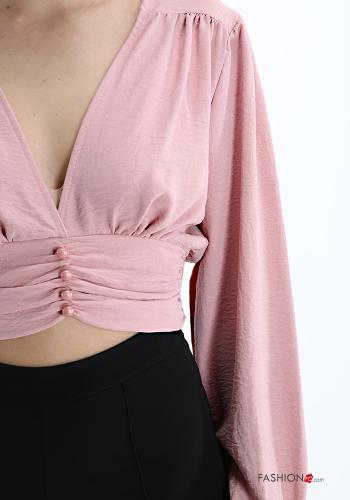 Top with buttons with v-neck - ph 4