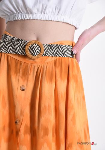 Jupe Longuette avec ceinture à boutons - ph 4