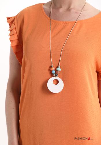 Bluse mit Halskette - ph 4