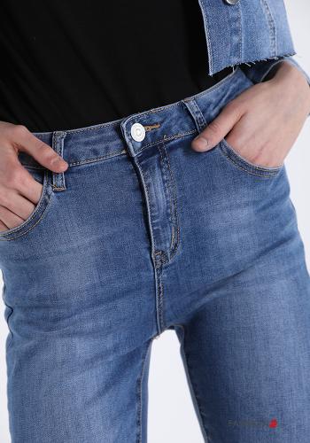 Jeans aus Baumwolle  mit Taschen ausgestellte - ph 4