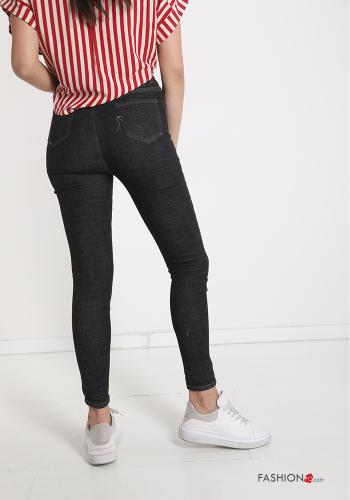 Cotton Jeans with pockets - ph 2