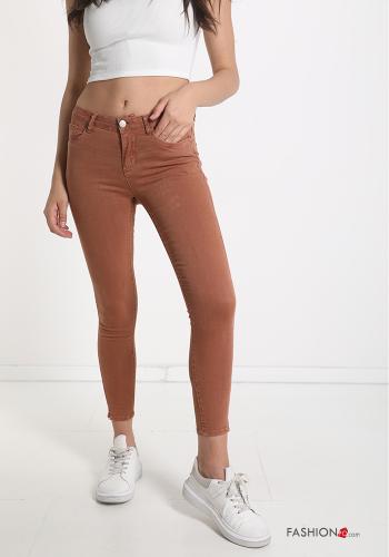 Jeans aus Baumwolle mit Taschen - ph 1