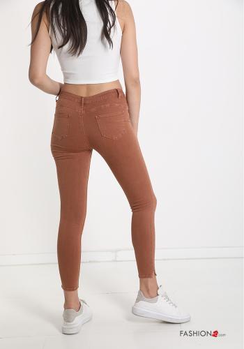 Jeans aus Baumwolle mit Taschen - ph 2