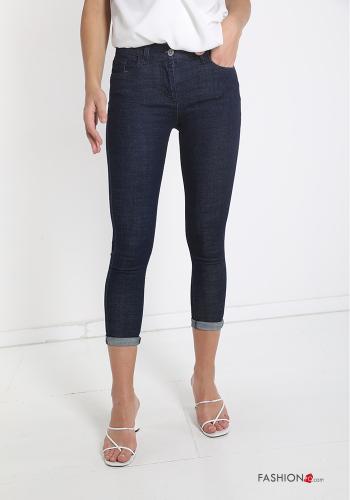 Jeans en Coton avec poches