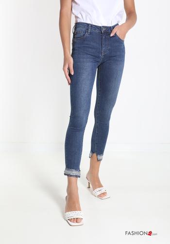 Jeans aus Baumwolle mit Taschen - ph 1